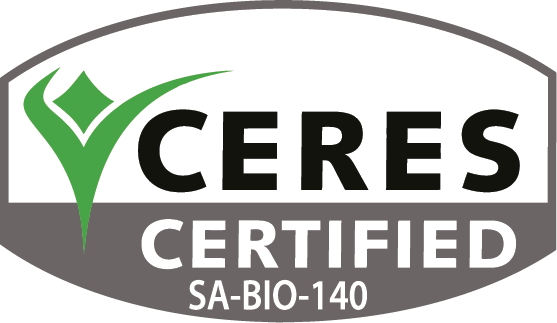 ceres certified organic