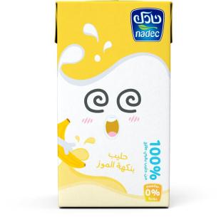 حليب طويل الأجل بنكهة الموز 125 مل