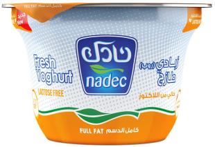 زبادي (روب) طازج كامل الدسم خالي من اللاكتوز  160 غ