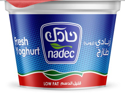 زبادي روب طازج قليل الدسم 170 غ