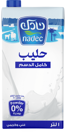 حليب كامل الدسم 1 لتر